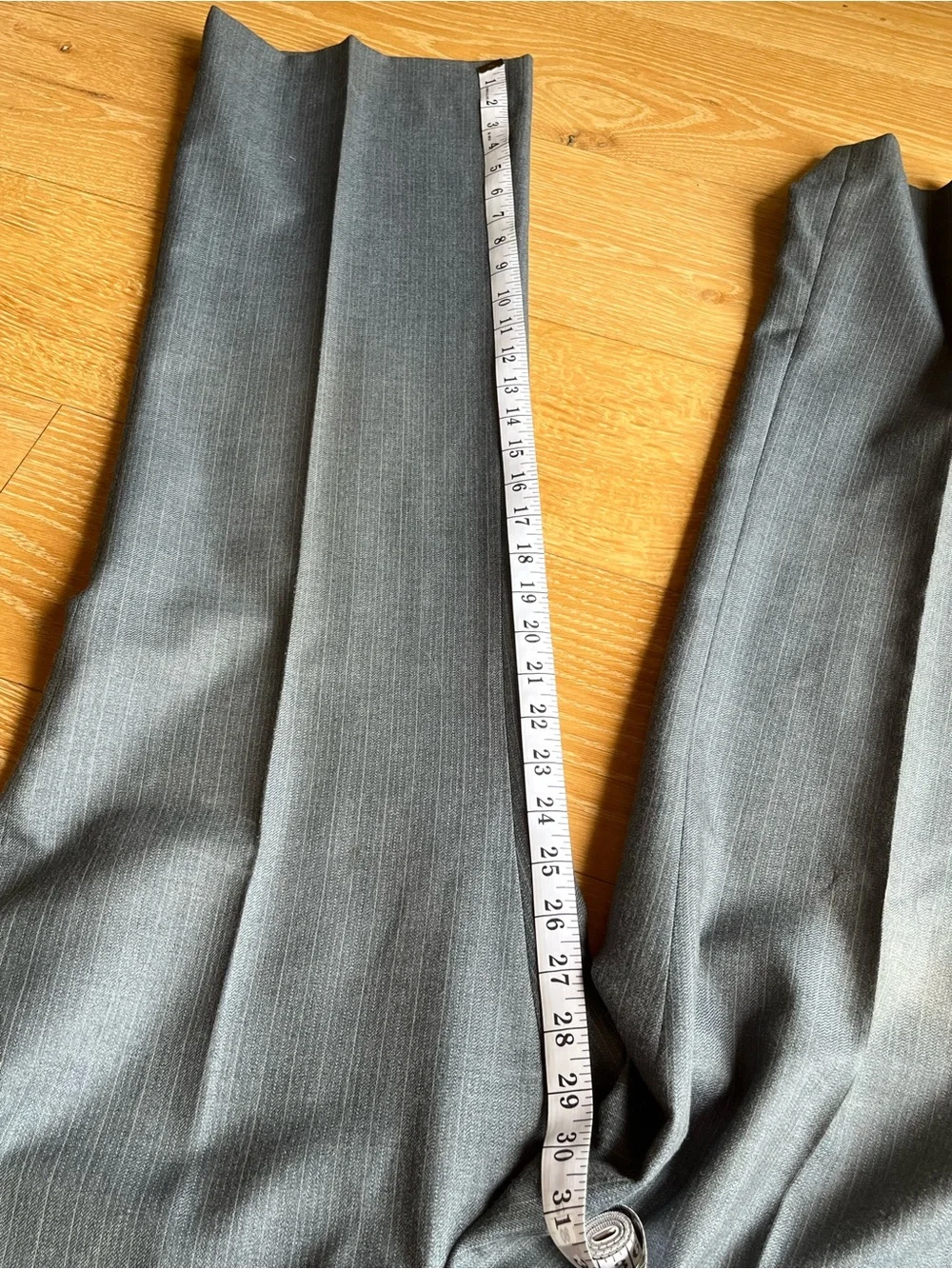Men's Vintage Western Three-Piece Suit, Blueish-Gray